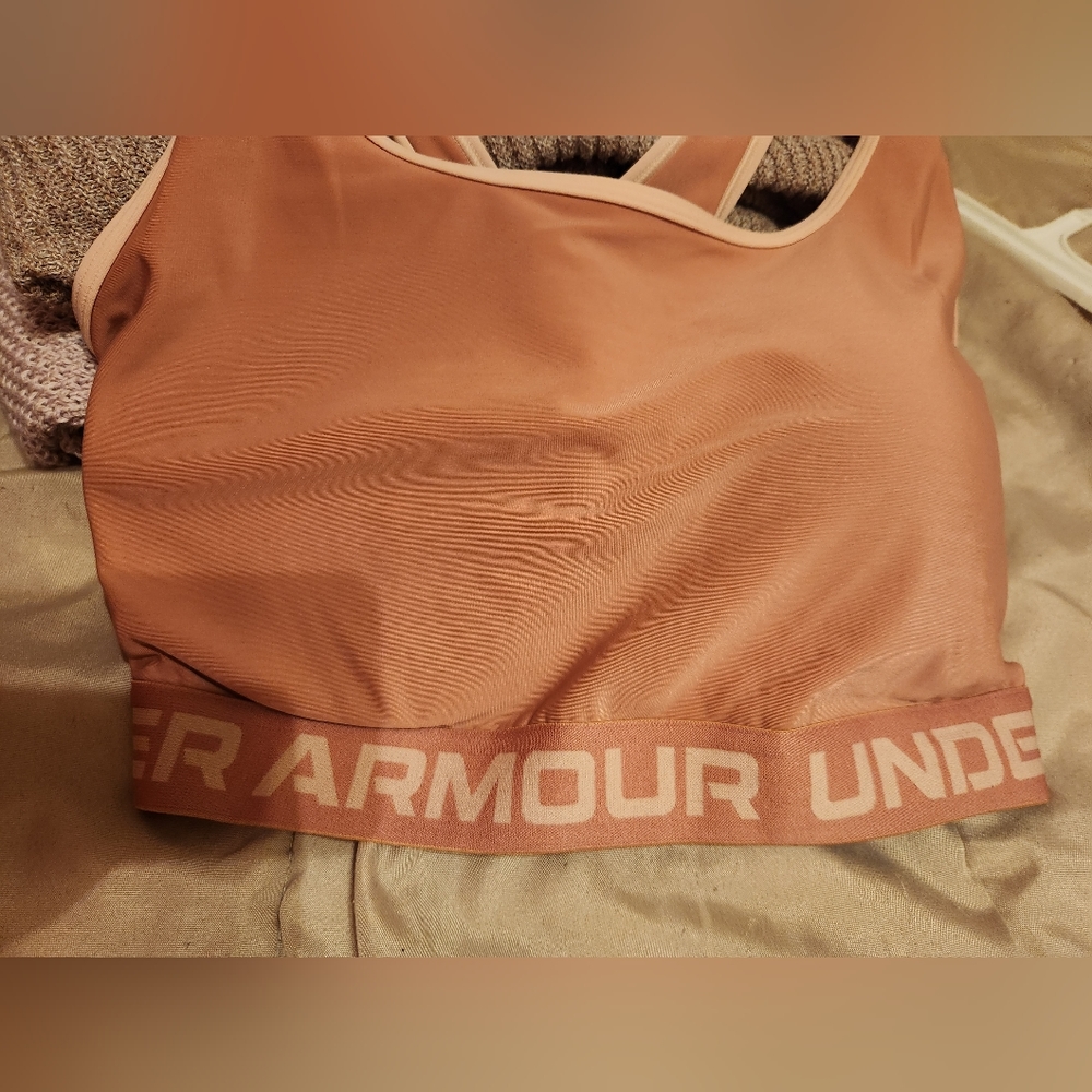 Under Armour Women's Armour Mid Crossback Sports Bra Size 3X - Picture 7 of 8